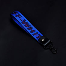 Load image into Gallery viewer, Off White Keychain Braided Ribbon Keychains For Women Men Phone Case Lanyard Key Chain Car Key Ring Wallet Bag Pendant Jewelry